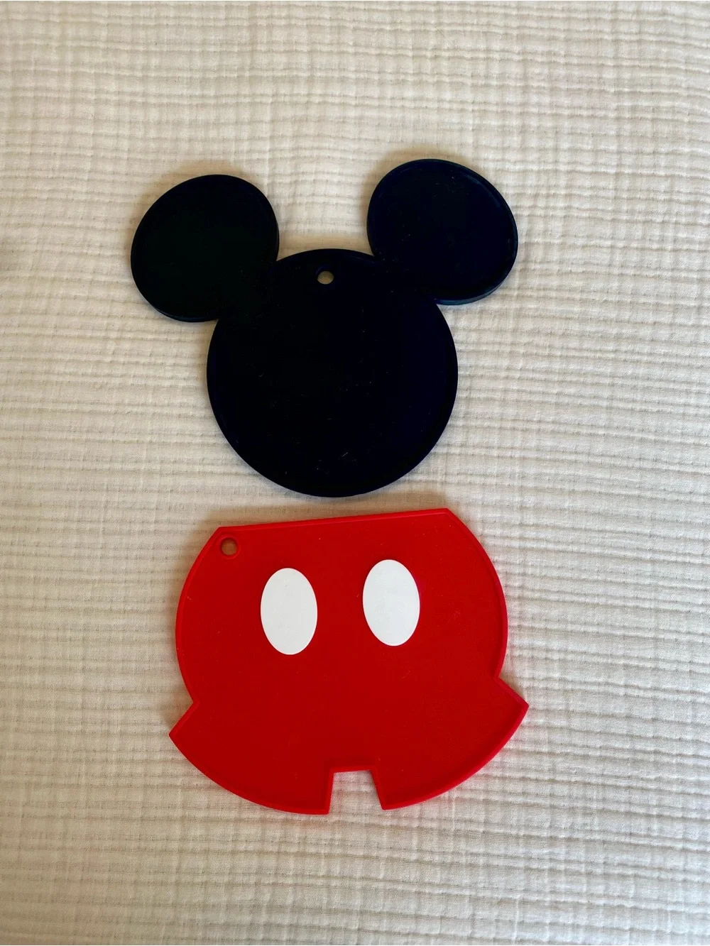 Mickey Mouse Spoon Rest Black & Red Disney Kitchen Decor